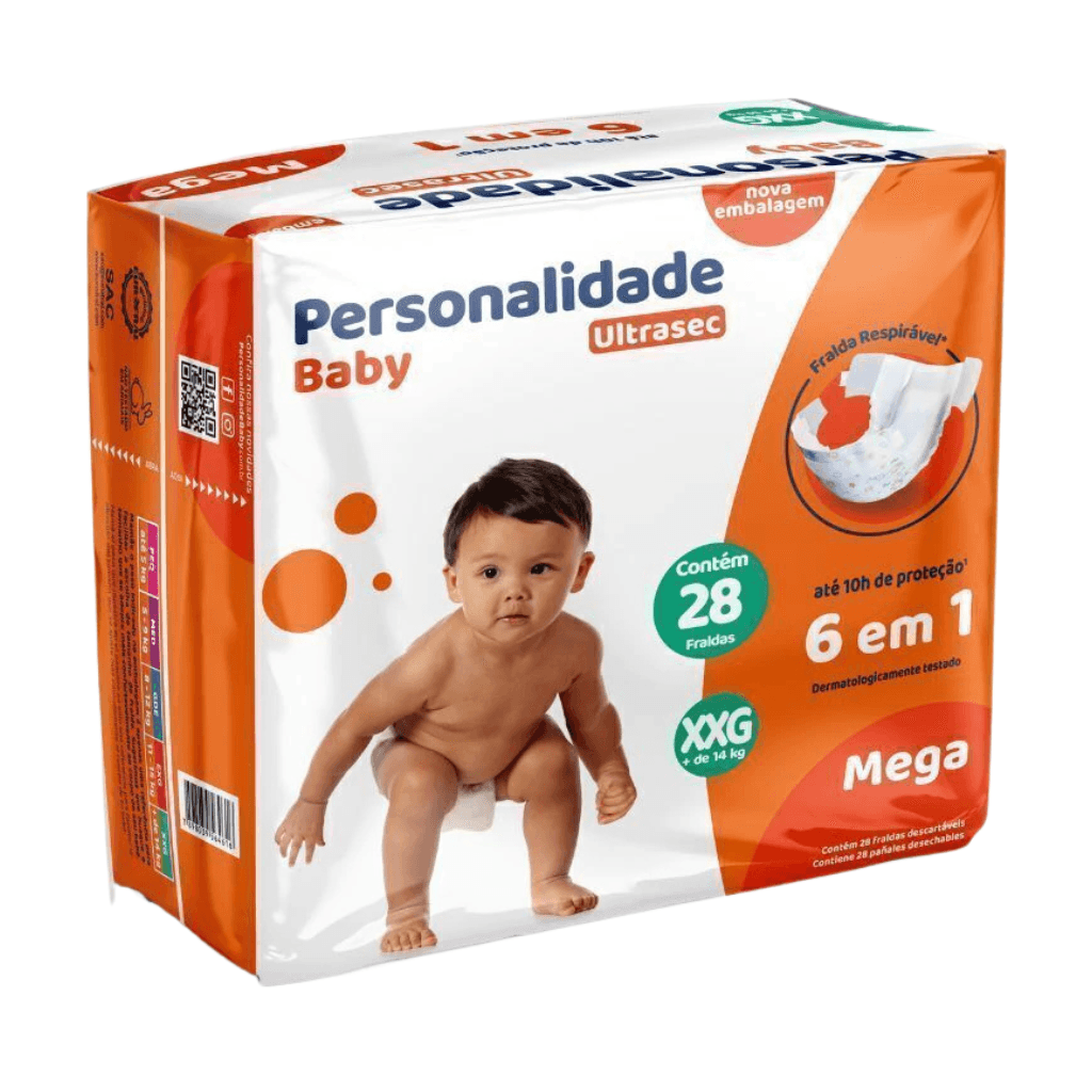 Fralda Persnolalidade Ultrasec Mega